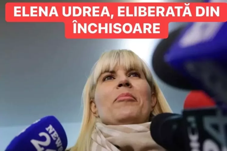 Elena Udrea, ELIBERATĂ din închisoare!