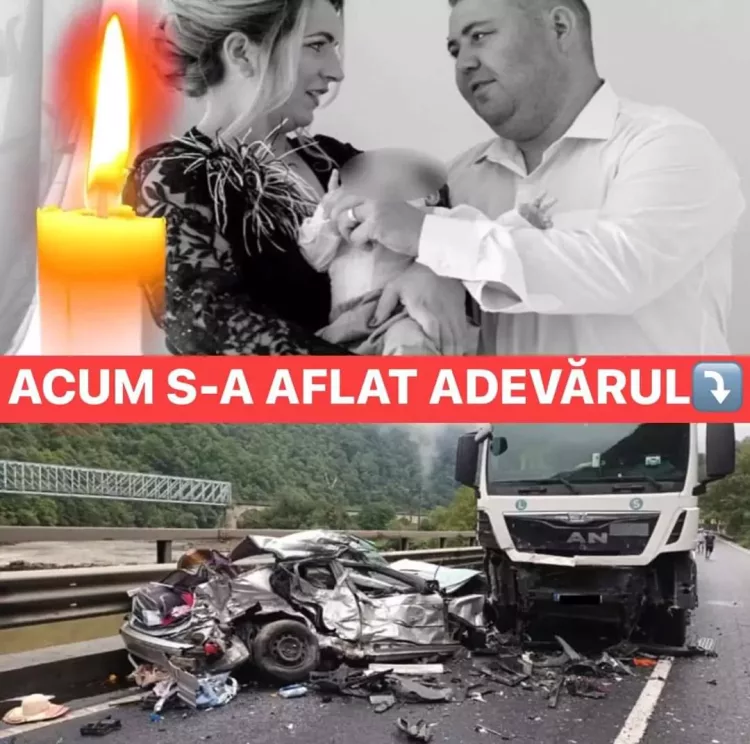Adevărul despre tinerii soți care au murit împreună cu copilul de un an, pe Valea Oltului. Abia acum s-a aflat, la 2 zile după accidentul tragic