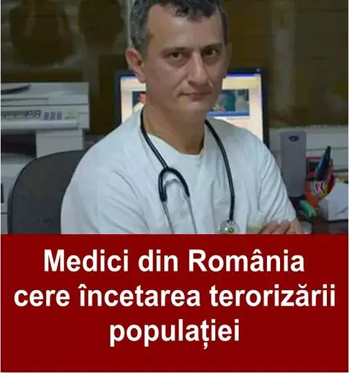 Un grup de medici din România cere încetarea terorizării populației și revenirea la normalitate. “Încetați să…