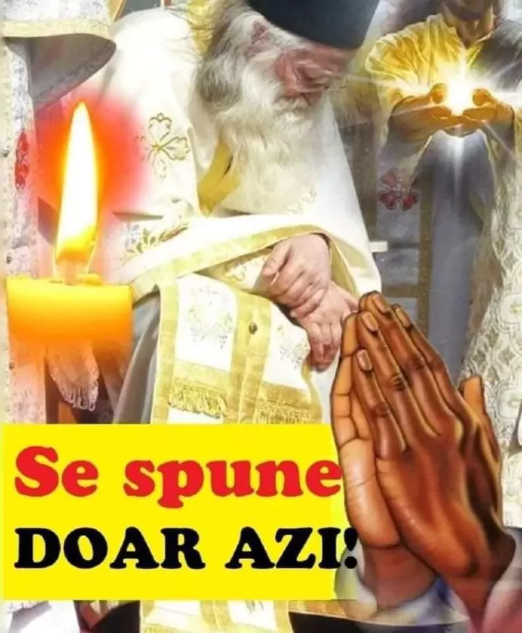 Începe săptămâna cu o rugăciune în zi de MARE SĂRBĂTOARE. Cum e bine să te rogi azi pentru pace în casă…