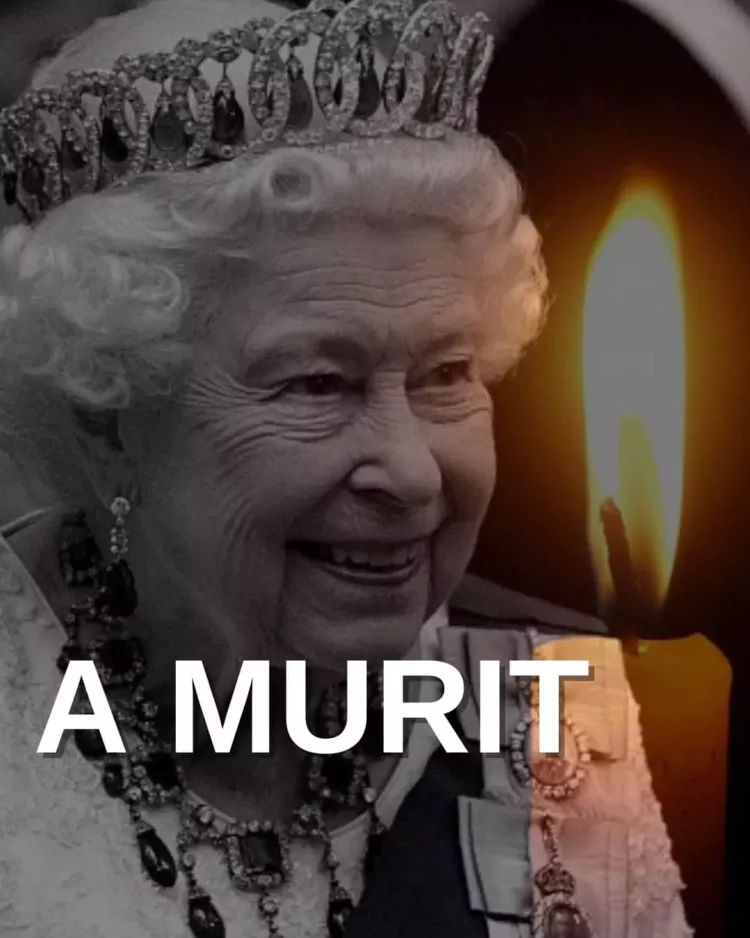Doliu imens în lume. Regina Elisabeta a II-a a Marii Britanii a murit