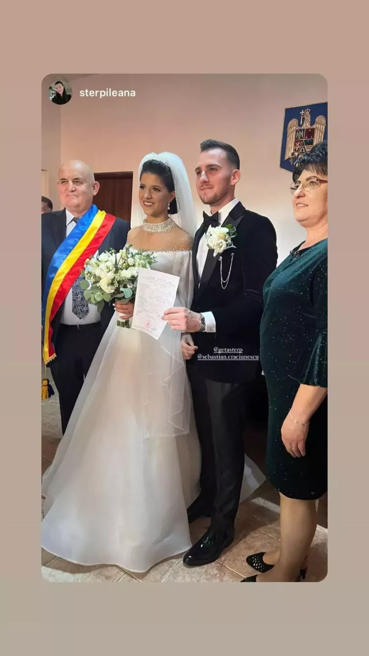 Cine este Sebastian Craciunescu, bărbatul cu care Getuța Sterp tocmai s-a căsătorit! Cum a ajuns în sânul familiei Sterp