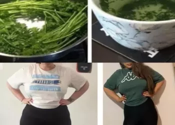 Am băut ceai de pătrunjel – am început joi, aveam 67 de kg, iar duminică am ajuns la 63 de kg