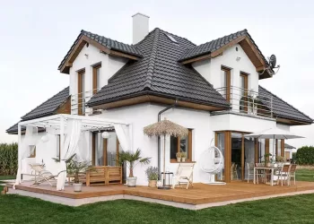 Cea mai PERFECTA si COCHETA casa cu mansarda! PROIECT DETALIAT