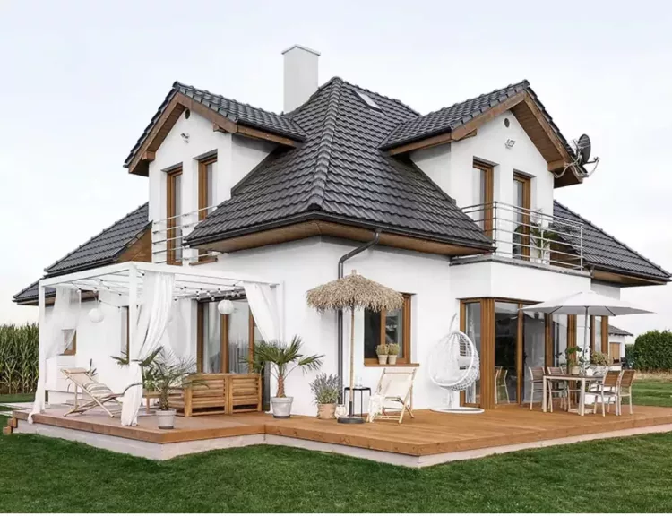 Cea mai PERFECTA si COCHETA casa cu mansarda! PROIECT DETALIAT