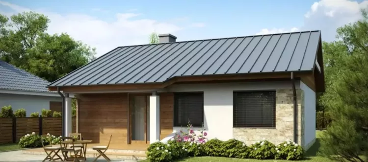 Mica, frumoasa si ieftina. Avem pretul! Proiect casa parter de 70 mp: