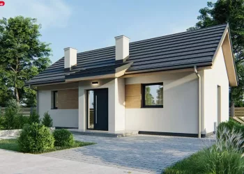 Casa mica cu doua dormitoare si sufragerie. Ideala pentru familii cu buget mic