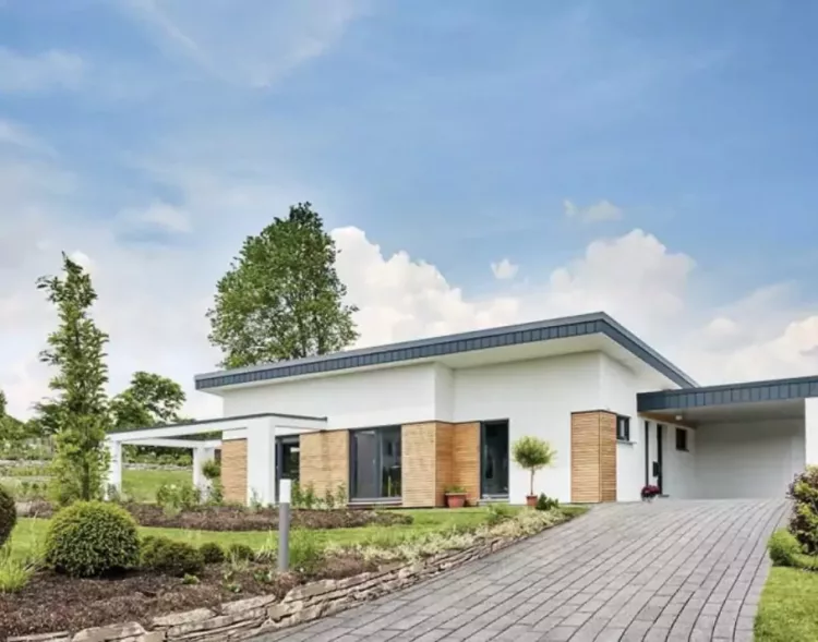 Proiect de casa cocheta si moderna pentru cei ce iubesc casele tip parter