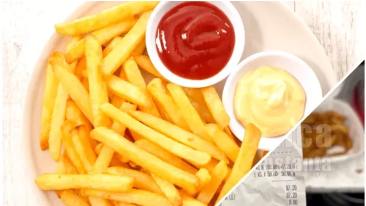 Cartofii prăjiți nu sunt pentru toate buzunarele. Cât a ajuns să coste o porție în Eforie Nord