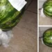 A cumpărat un pepene, în Piatra Neamţ. A ajuns acasă, i-a făcut „dop”, dar… surpriză ! Au început să iasă spume. Vânzătoarea, uluită: „Vai de capul meu”. Când a aflat de ce, a rămas mut