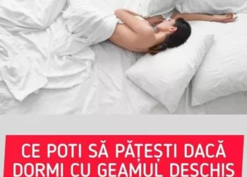 Ce se intampla daca dormi noaptea cu geamul deschis