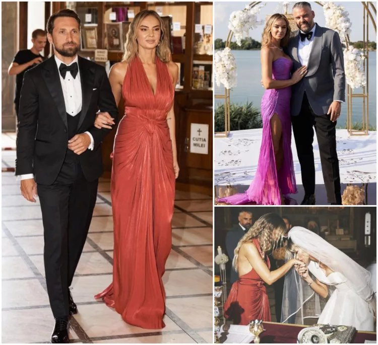 Incredibil, cât au costat rochiile nașei Roxana Ionescu, la nunta lui Dani Oțil!