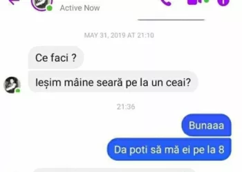 Mesaj trimis de un tip în urmă cu doi ani
