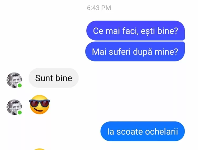 „Mai suferi după mine?”