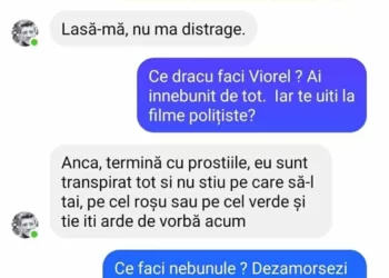 Bancul începutului de august |  – Ce faci? De ce nu mă suni? Ești bine?