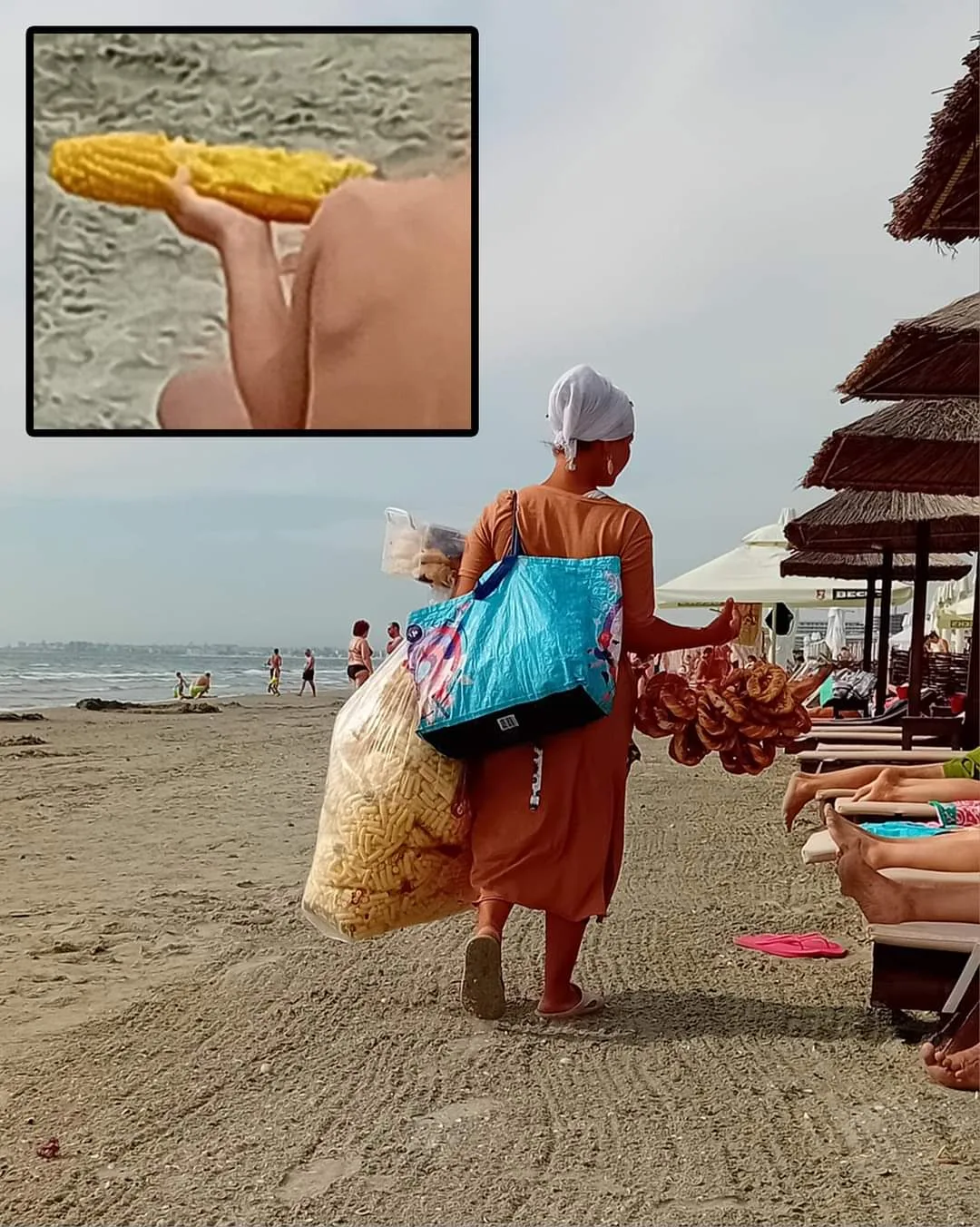Cu câți lei a ajuns să se vândă un porumb fiert, pe plajele din Mamaia. Riscurile pe care puțini turiști le cunosc