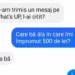 Ți-am trimis un mesaj pe Whatsapp, l-ai citit?