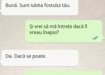 Buna! Sunt iubita fostului tau.