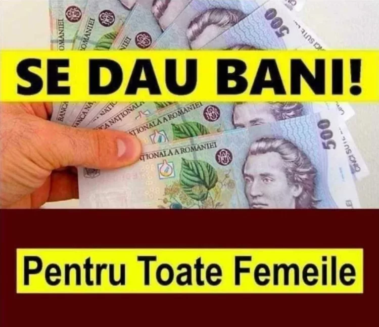 Bani pentru toate femeile !! Vor primi minimum 630 de lei de la stat. Ce trebuie sa faci ca să primești banii