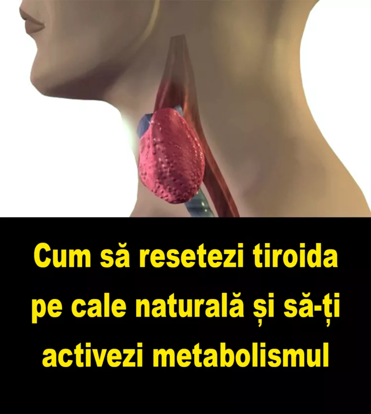 Cum să resetezi tiroida pe cale naturală și să-ți activezi metabolismul: