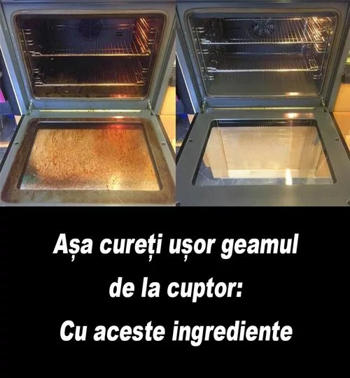 Așa cureți ușor geamul de la cuptor: Cu aceste ingrediente pe care le ai acasă faci cuptorul lună și bec