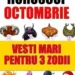 HOROSCOP OCTOMBRIE 2023. Zodiile care se bucură de o lună plină de realizări