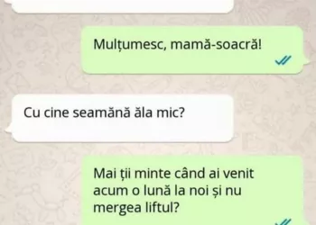 Mihaela, mi-a spus Doru că ai născut acum 2 ore. Să vă trăiască!
