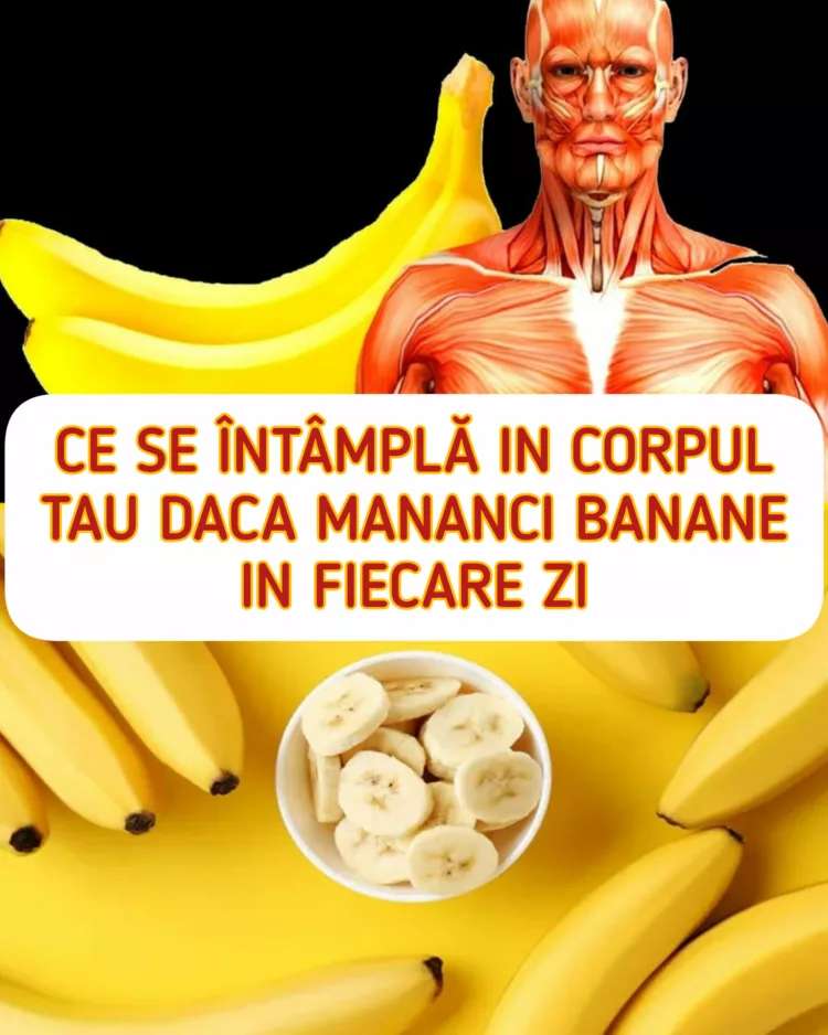Ce se întâmplă cu corpul tău, dacă începi să mănânci banane în fiecare zi?
