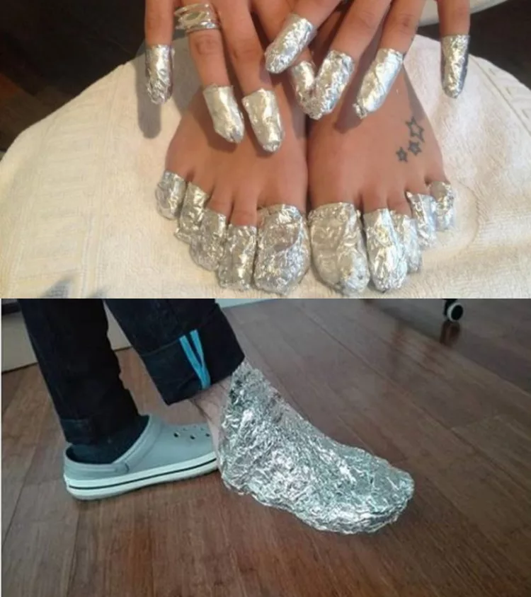 Folia de aluminiu calmează orice tip de durere: cervicală, de spate, de picioare, de articulții si are si alte utilizari