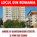 Care este locul din România unde o garsonieră costă 2.900 de euro