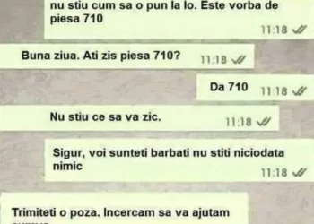 Bună ziua! Din mașina mea a căzut o piesă și nu știu cum să o pun la loc. Este vorba despre piesa 710
