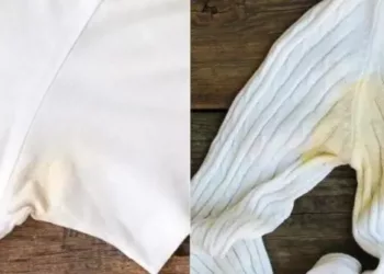 Cu ce să speli hainele îngălbenite la subraț