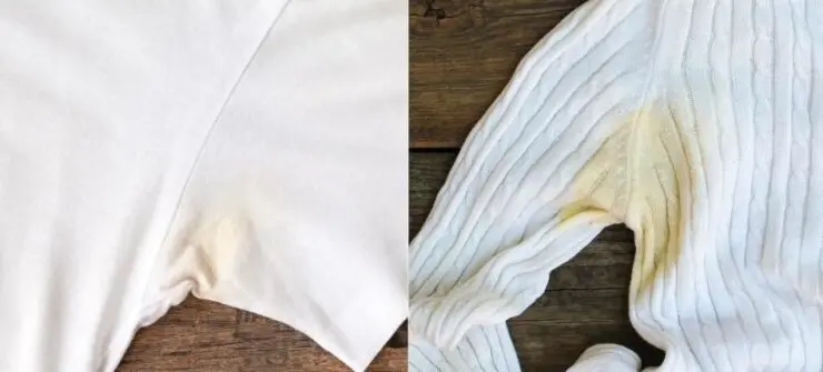 Cu ce să speli hainele îngălbenite la subraț