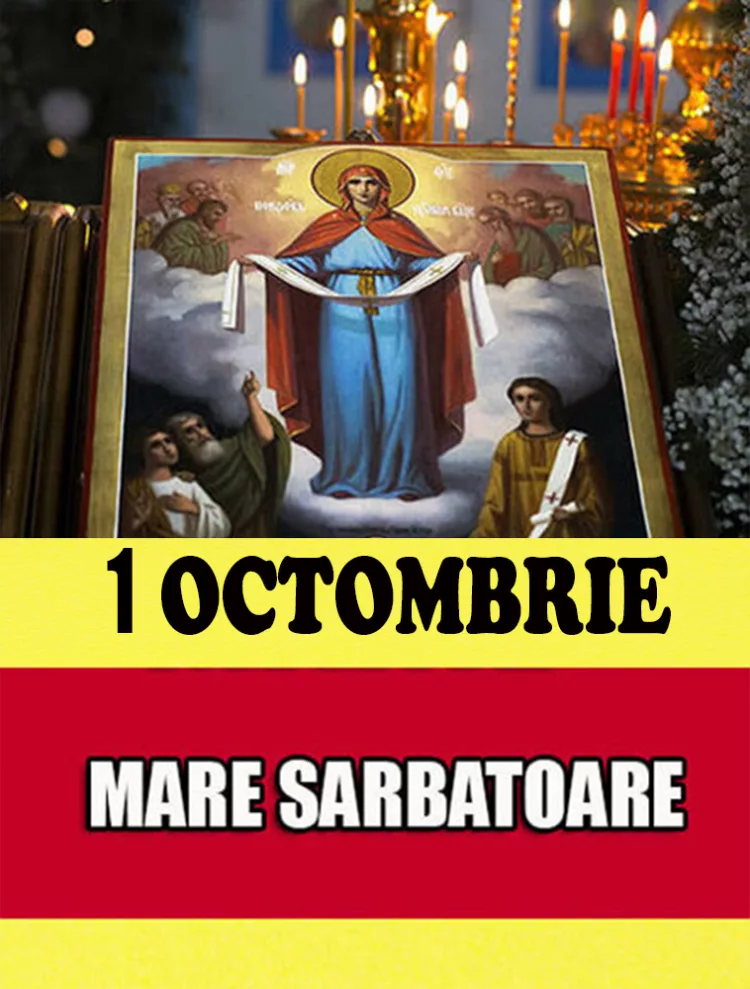 Acoperamantul Maicii Domnului, sarbatoare sfanta! 6 lucruri pe care nu e bine sa le faci pe 1 octombrie
