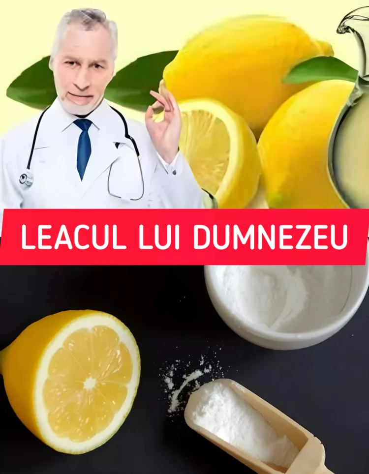 Bicarbonatul de sodiu împreună cu lămâia este combinația numită și leacul lui Dumnezeu! Iată cum se prepară
