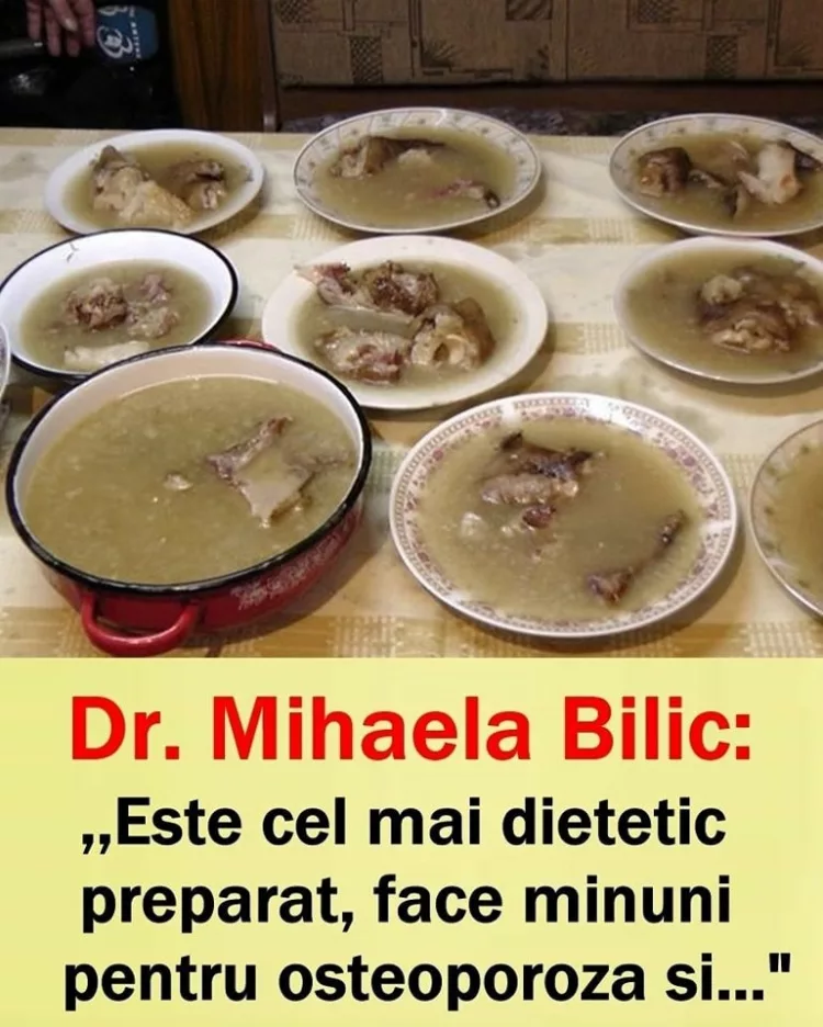 Dr. Mihaela Bilic: „Este cel mai dietetic preparat, puteți mânca pe săturate – Face minuni pentru osteoporoză și…”