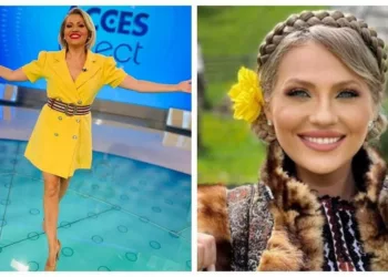 Mirela Vaida surprinsa cu burtica la vedere