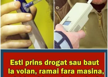 Ești prins drogat sau băut la volan, rămăi fără mașină, și 10 ani interzis la volan!