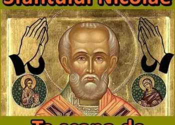 Rugăciunea Sfântului Nicolae – Rostește-o de 3 ori, te scapă de orice necaz.