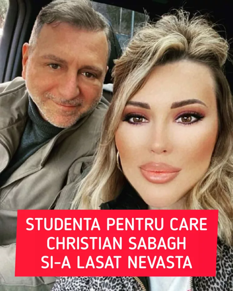 Studenta pentru care durul Christian Sabbagh și-a lăsat nevasta: „E adevărat că am o iubită și suntem la început de relație…