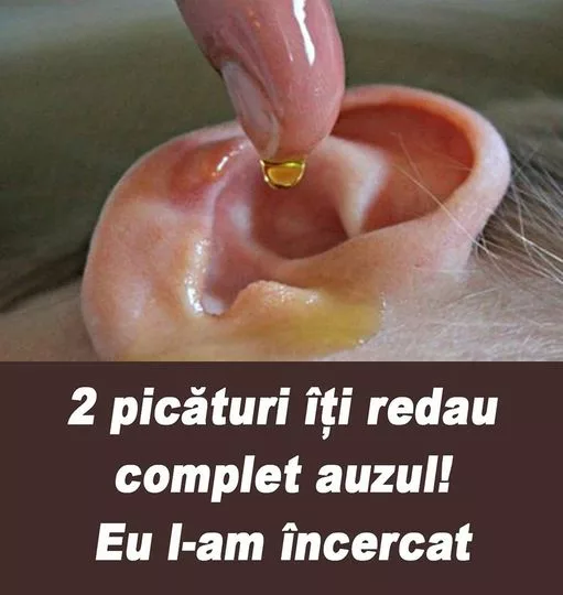DE SALVAT! Tratamentul natural de recăpătare a auzului: 2 picături îți redau complet auzul