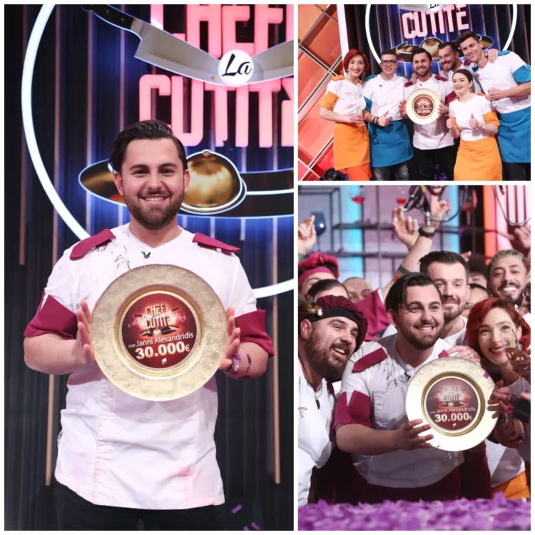 Cine e Janni Alexandridis, câștigătorul Chefi la cuțite sezonul 12:
