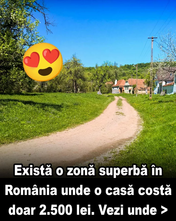 Incredibil așa ceva, Există o zonă superbă în România unde o casă costă doar 2.500 lei