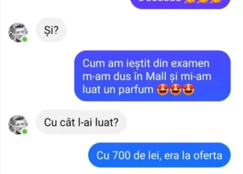 Anca, ai avut astăzi examen?