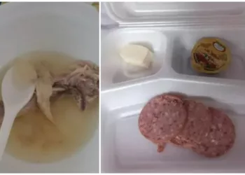 Meniul primit de o proaspătă mămică într-un spital de stat din România! E greu de crezut ce i s-a dat de mâncare