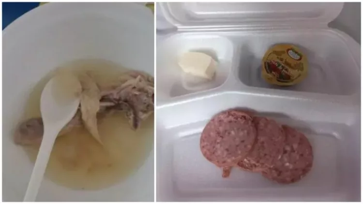 Meniul primit de o proaspătă mămică într-un spital de stat din România! E greu de crezut ce i s-a dat de mâncare