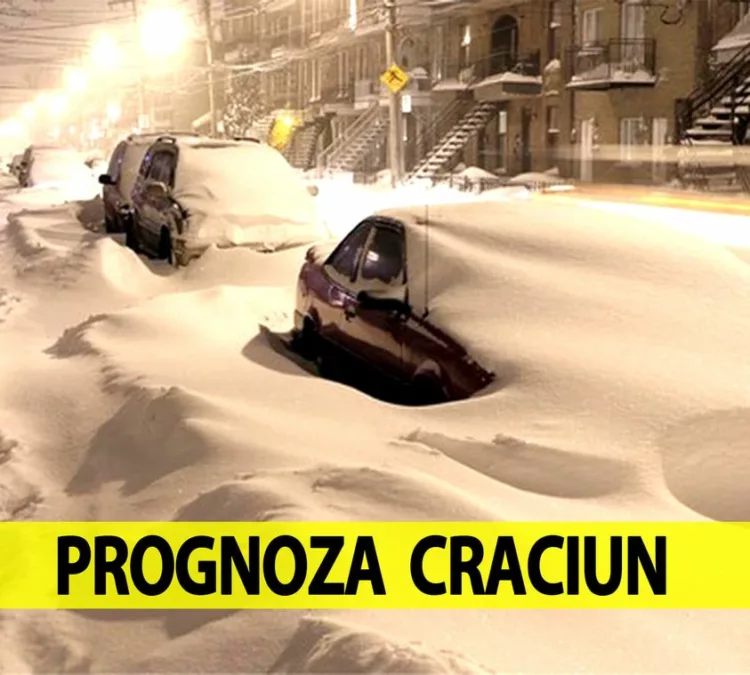 Meteorologii Accuweather au modificat prognoza! Vom avea un Crăciun cum nu prea a mai fost în România, în ultimii ani