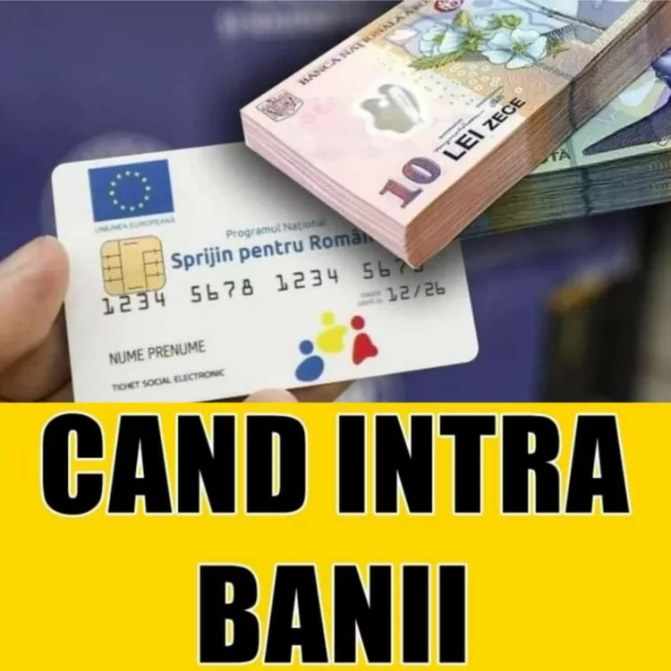 Când vor intra cei 250 de lei pe cardurile sociale. Care este data oficială