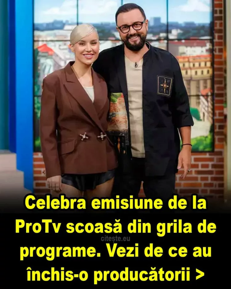 Emisiune celebră de la ProTv scoasă din grilă, Nimeni nu se aștepta la asta