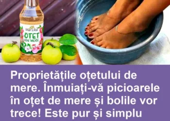 Proprietățile oțetului de mere. Înmuiați-vă picioarele în oțet de mere și bolile vor trece! Este pur și simplu uimitor!